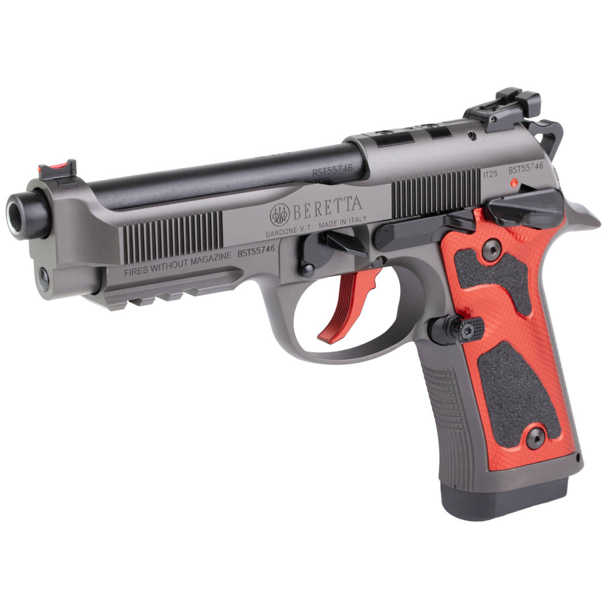 Beretta 92X Performance 9mm Luger 18rd Nistan/Gray Optic Ready NEW-img-2
