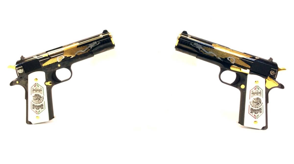 Colt 1911 38 Super Bandera Mexican Series Consecutive Serial 1911s-img-6