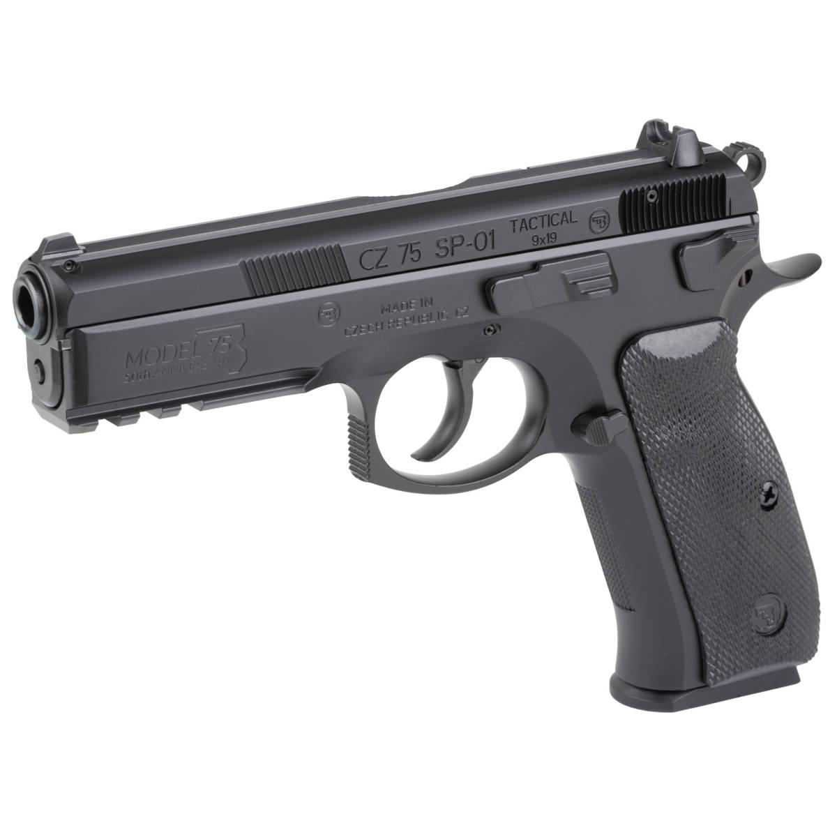 CZ 75 SP-01 TACTICAL 50TH ANNI 9MM FS 10RD BLACK POLYCOAT-img-3