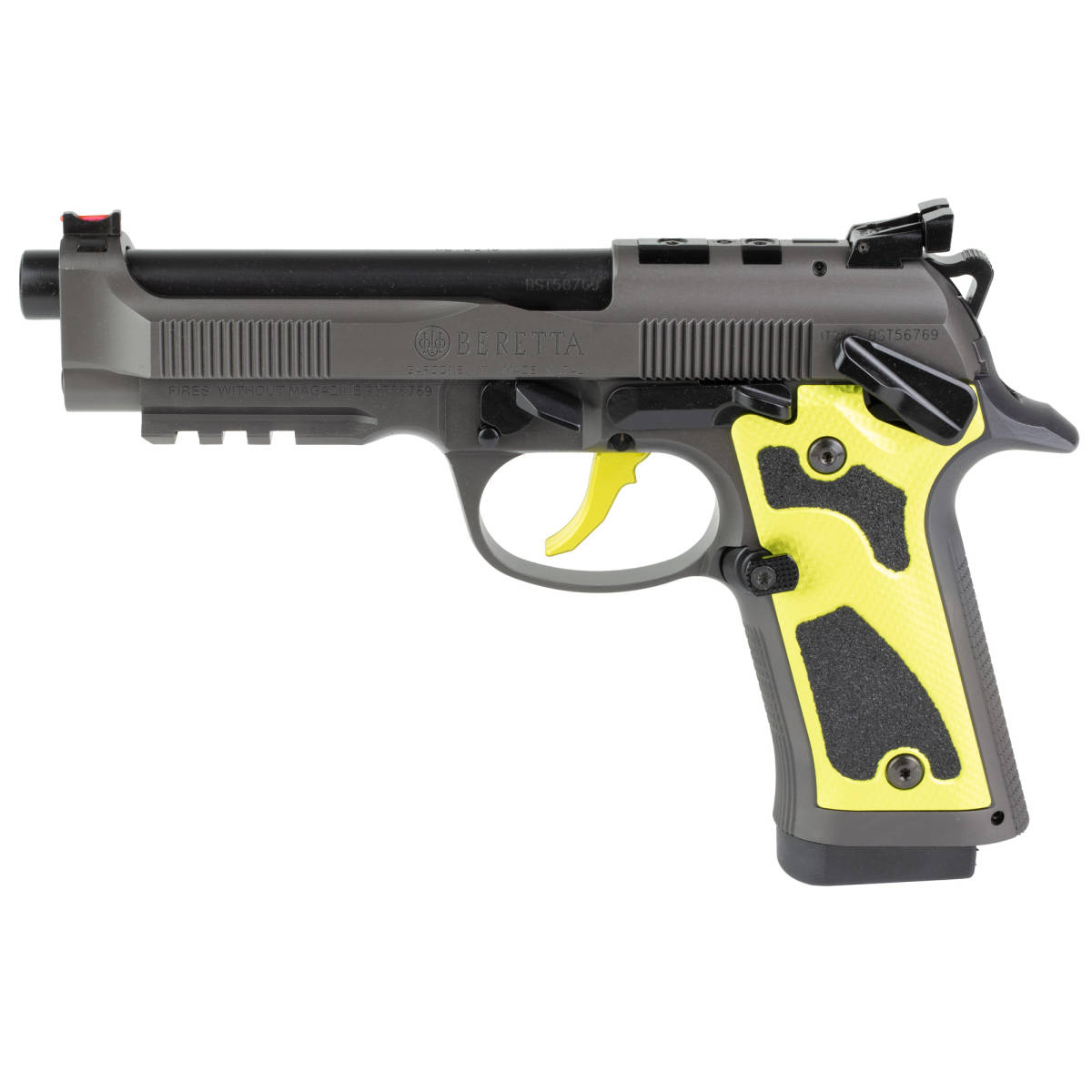 Beretta 92X Performance 9mm Luger 18rd Nistan/Gray Optic Ready NEW-img-0
