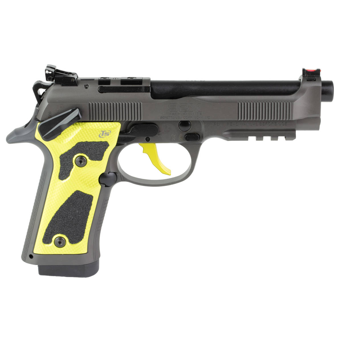 Beretta 92X Performance 9mm Luger 18rd Nistan/Gray Optic Ready NEW-img-1