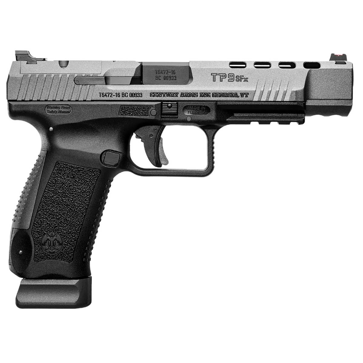 Canik HG4192GN TP9 SFx 9mm Luger 10+1 5.20” Tungsten Gray Match Grade...-img-2