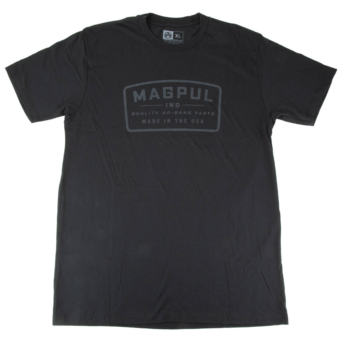 Magpul Go Bang Parts Black Cotton Polyester Short Sleeve XL MAG1526001XL-img-1