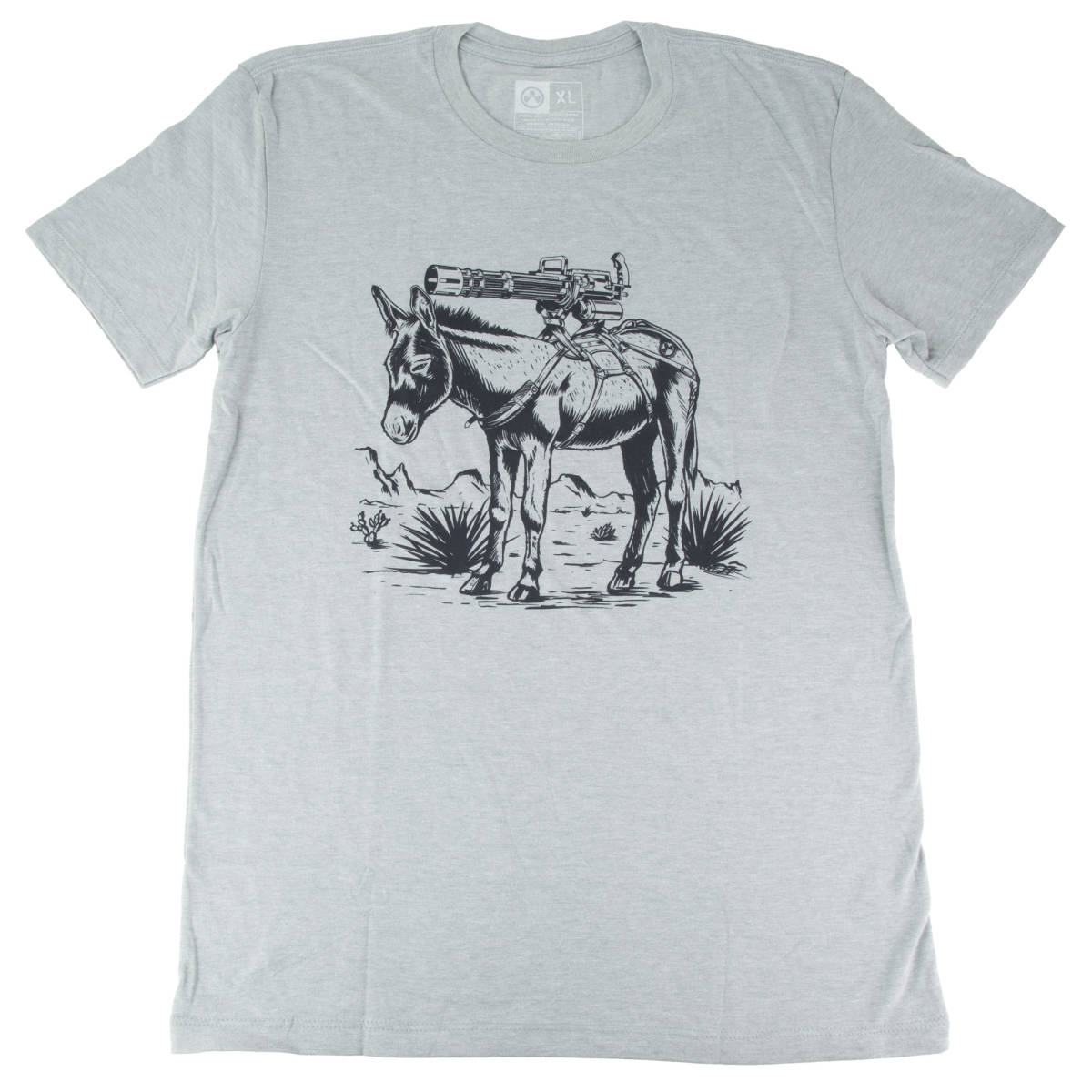 Magpul Burro CVC Stone Gray Heather Cotton Polyester Short Sleeve XL...-img-1