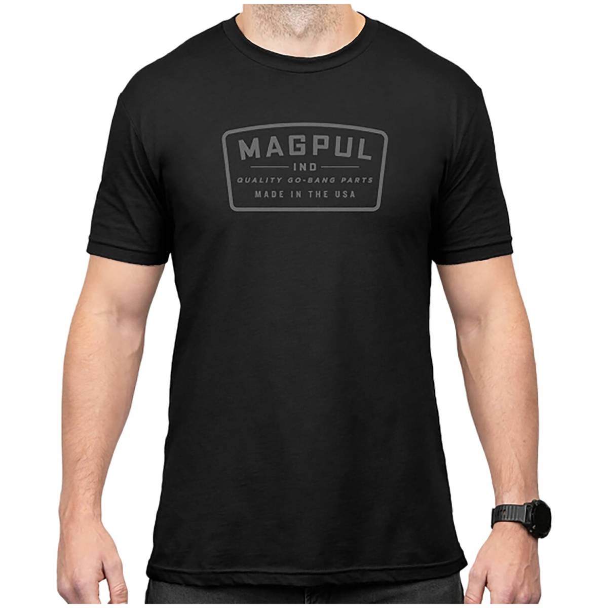 Magpul Go Bang Parts Black Cotton Polyester Short Sleeve XL MAG1526001XL-img-2