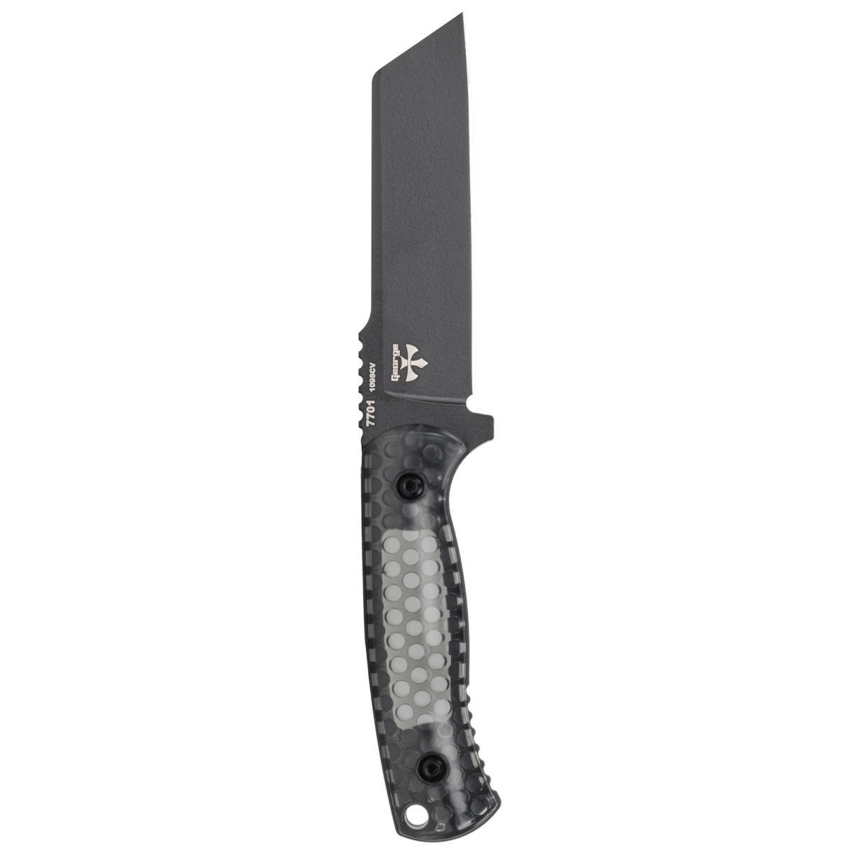 KA-BAR LES GEORGE COOL NAME 4.62” SHEEPSFOOT & SHEATH