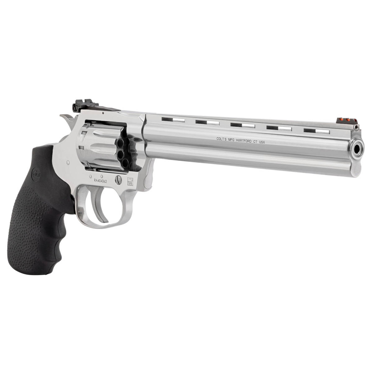 Colt King Cobra Target 22 LR 10rd Stainless Hogue Rubber KCOBRA22SP8FRO...-img-3