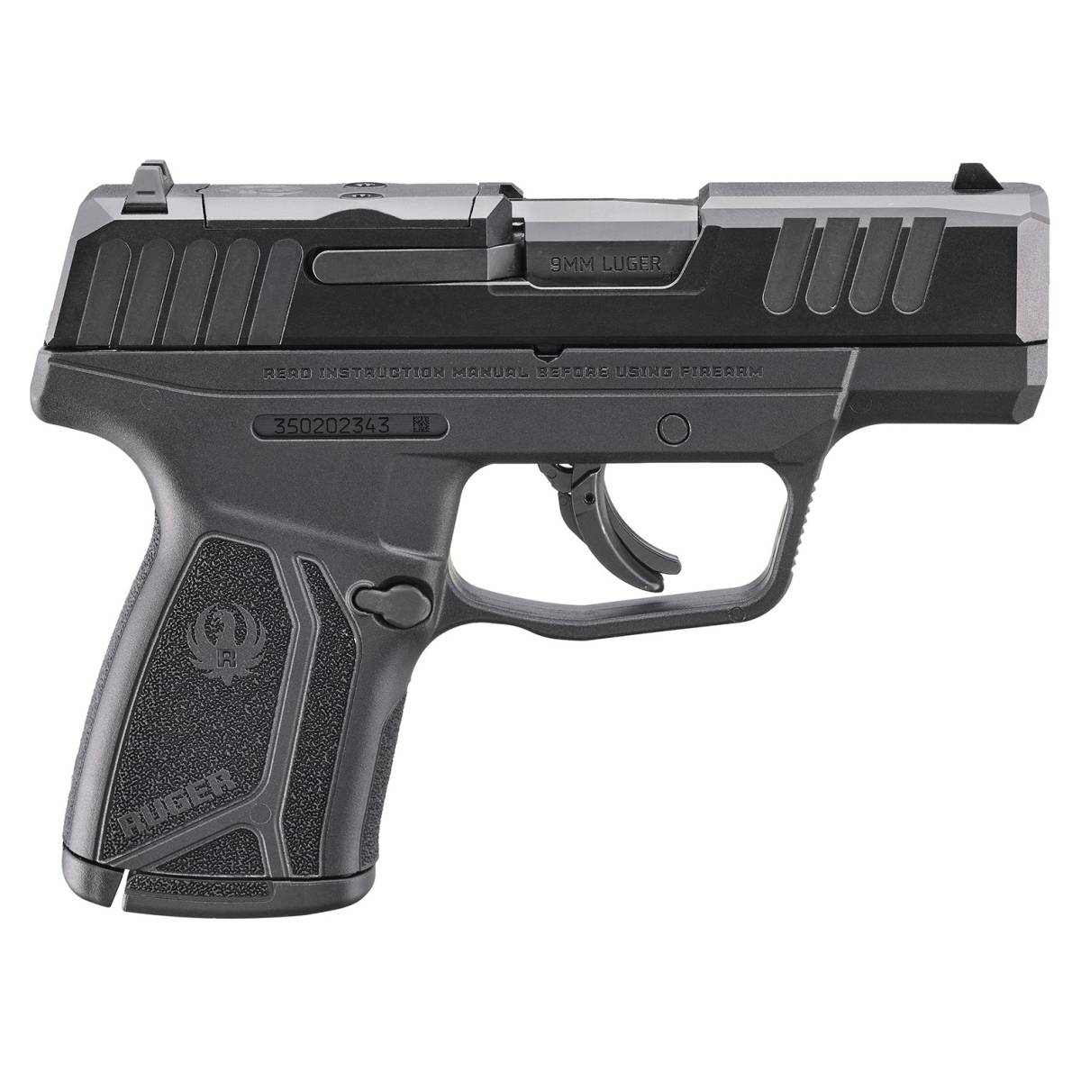 Ruger Max-9 9mm Luger Pistol 3.20 Black Oxide 3514-img-2