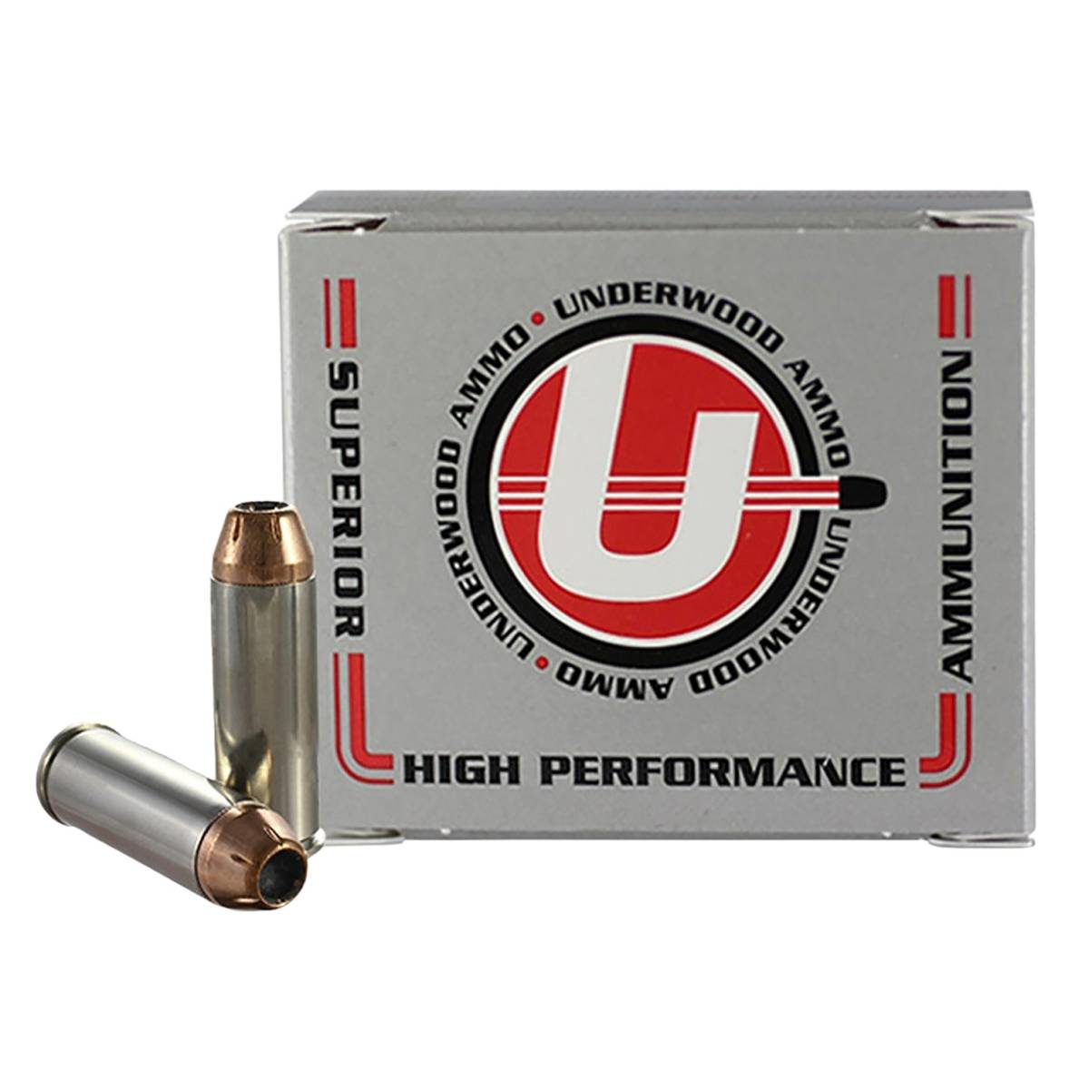 Underwood Ammo 433 XTP 45Colt 250gr Jacketed Hollow Point 20 Per Box/10...-img-1