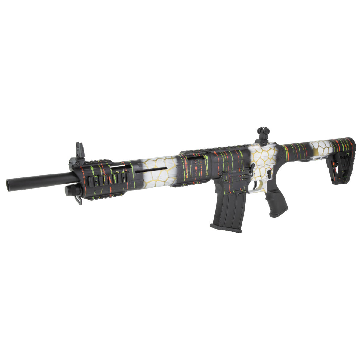 Tokarev USA 21000428 TAR SP 12 Gauge AR Style 18.50” Splatter Camo...-img-3