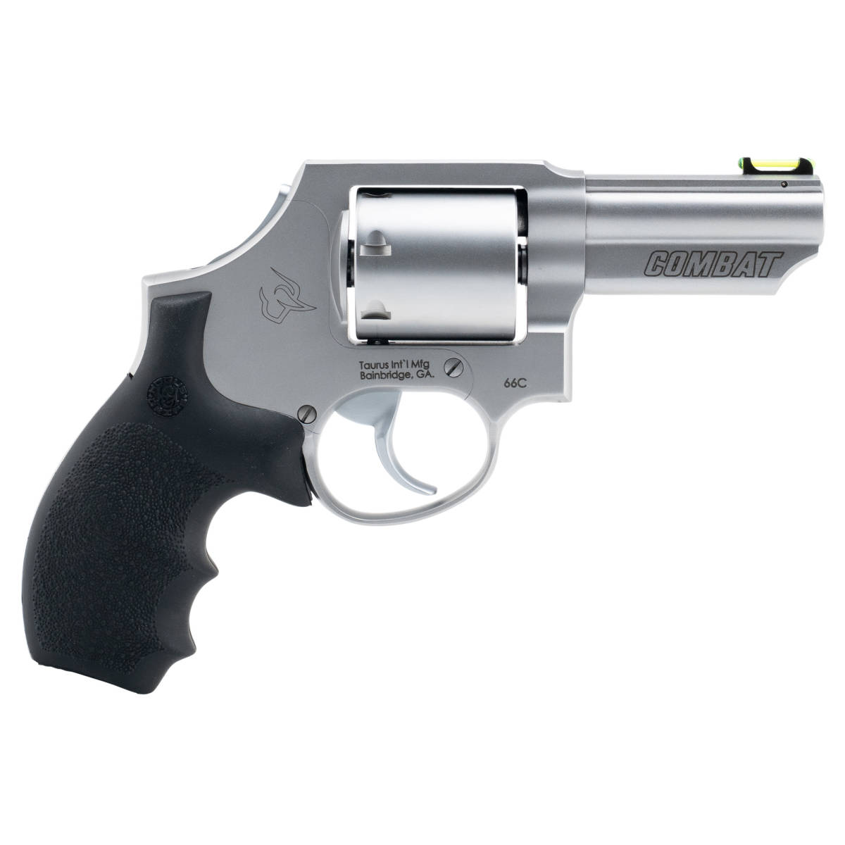 Taurus 2-66039C-HG 66C 357 Mag 7 Shot Stainless Steel Barrel, Frame &...-img-2