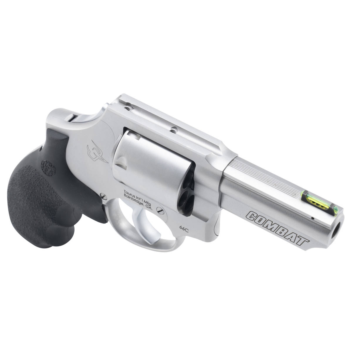 Taurus 2-66039C-HG 66C 357 Mag 7 Shot Stainless Steel Barrel, Frame &...-img-3