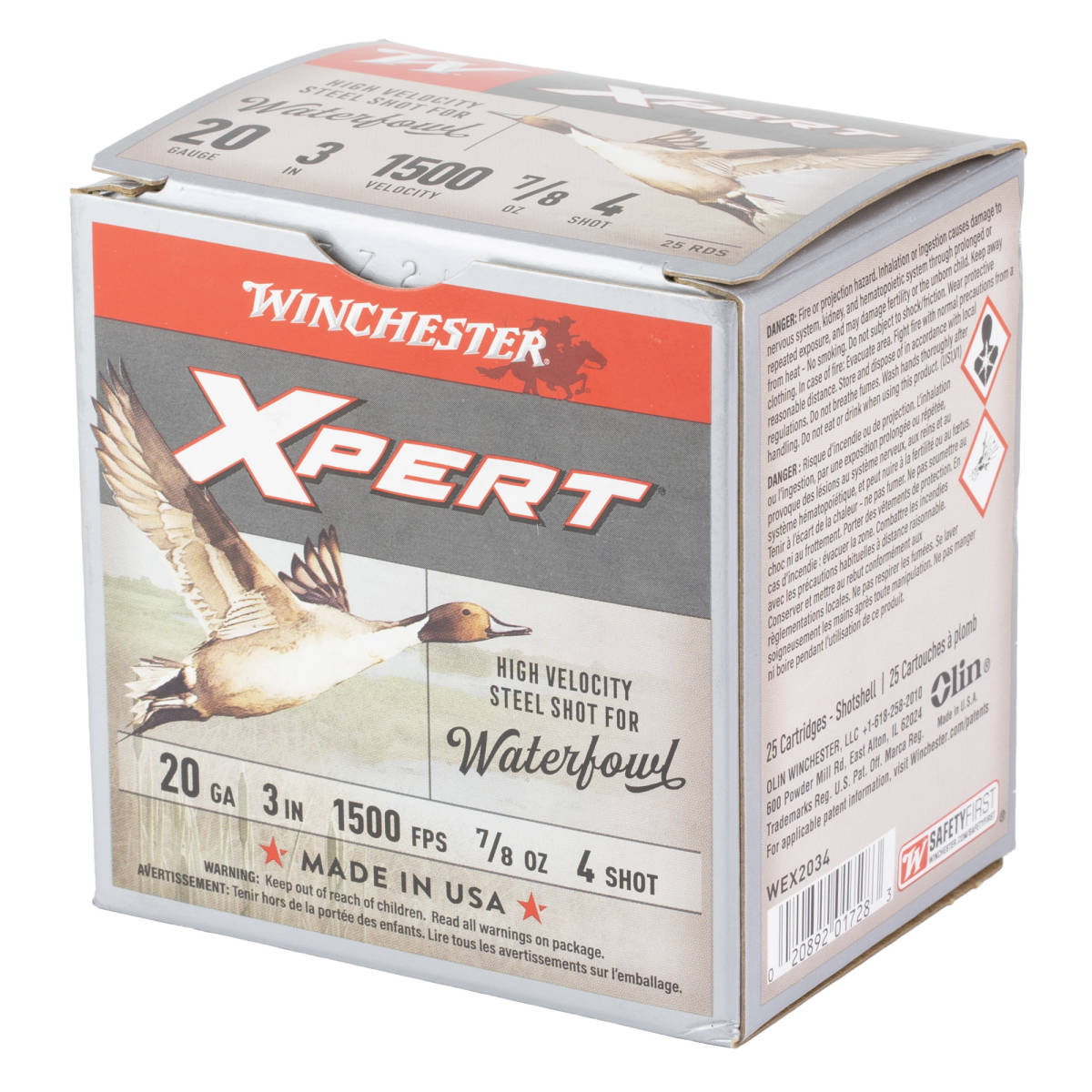 Winchester Ammo WEX2034 Super X Xpert High Velocity 20Gauge 3” 7/8oz...-img-3