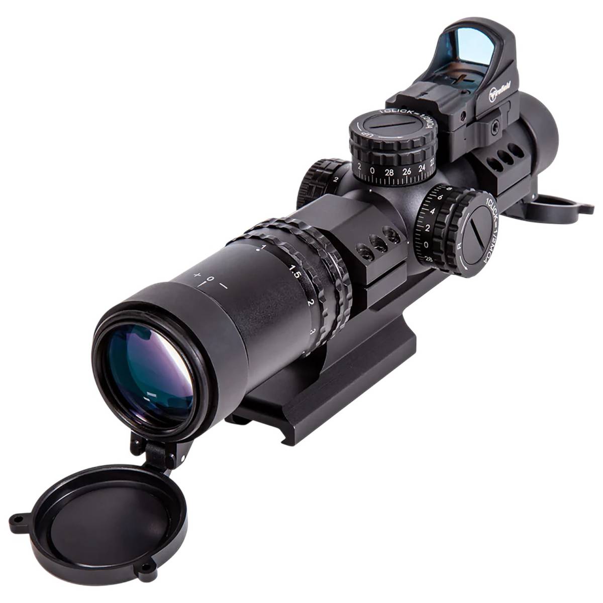 Firefield FF13071K RapidStrike Kit Matte Black 1-4x24mm, 30mm Tube 5 MOA-img-1