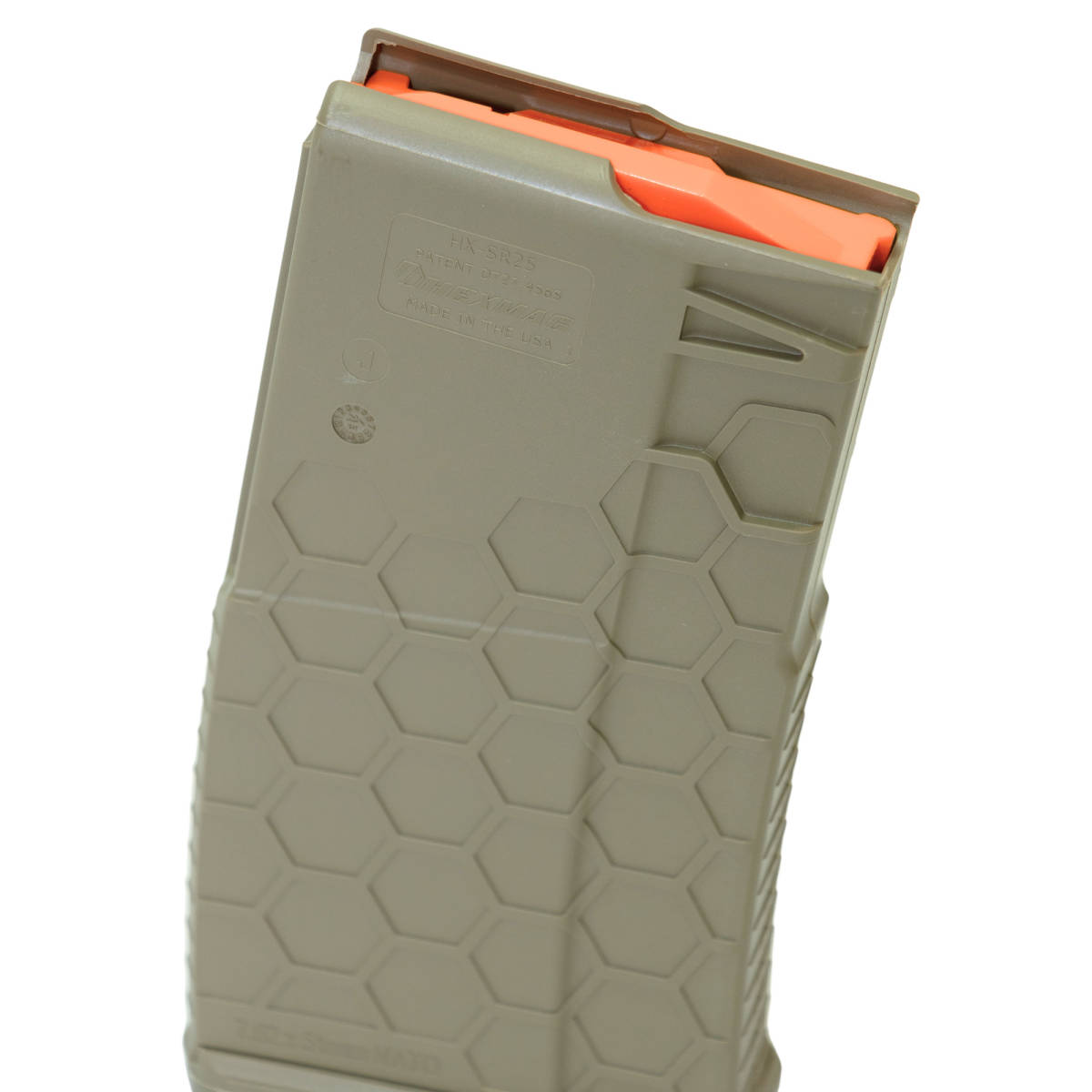 Hexmag HX1020SR25FDE SR-25 Flat Dark Earth Detachable 10rd 308 Win...-img-3