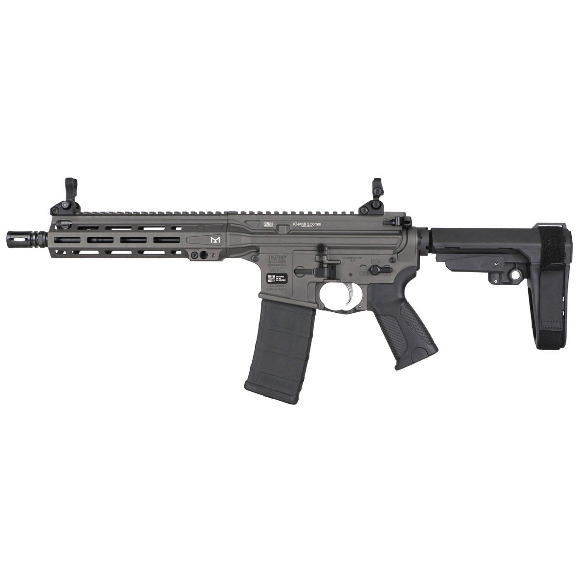 LWRC ICMKII PST 556 10.5 30R GRY BRC-img-1