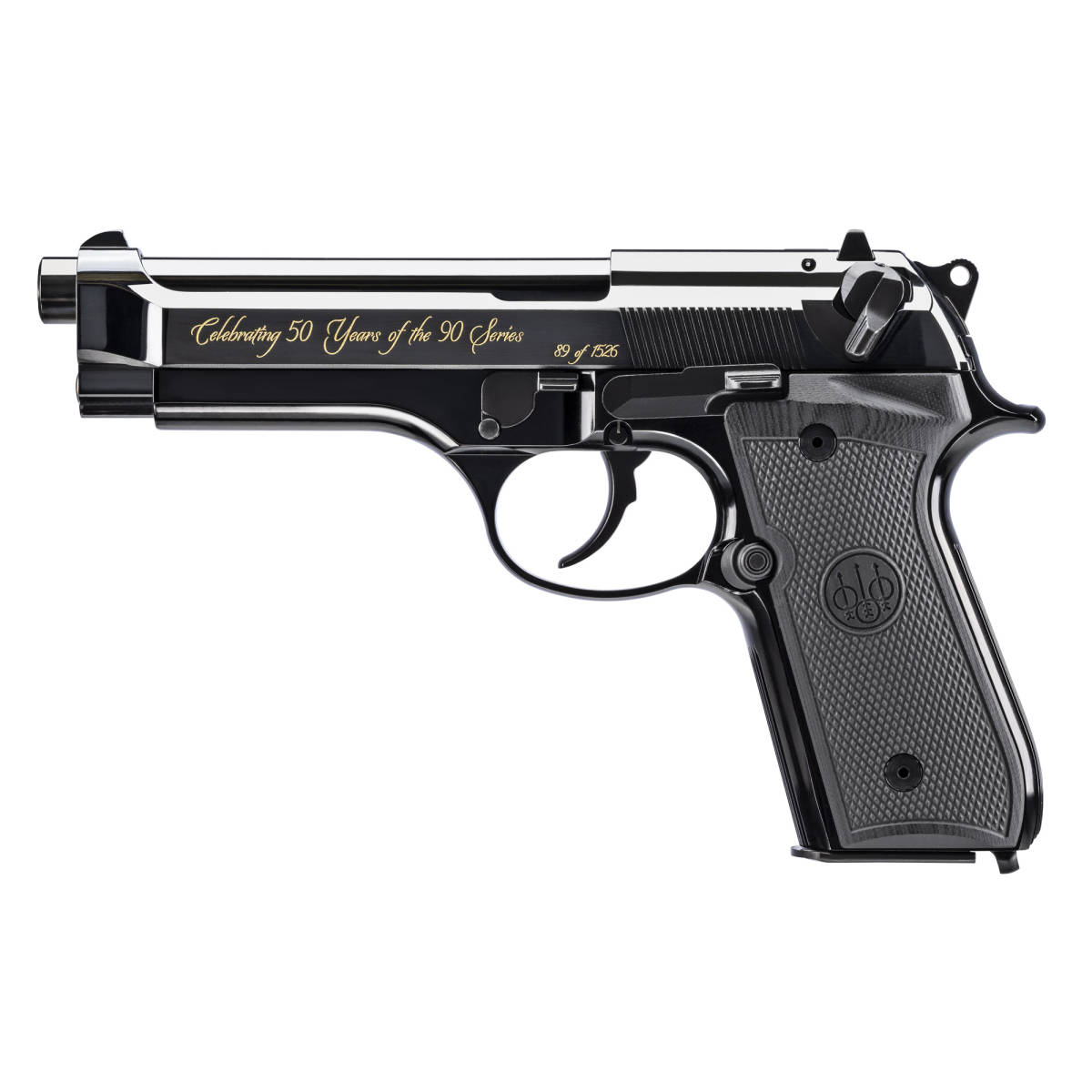 Beretta 92sb Repro 50th Anniversary 9mm Luger 15+1 4.90” Blued Barrel-img-1