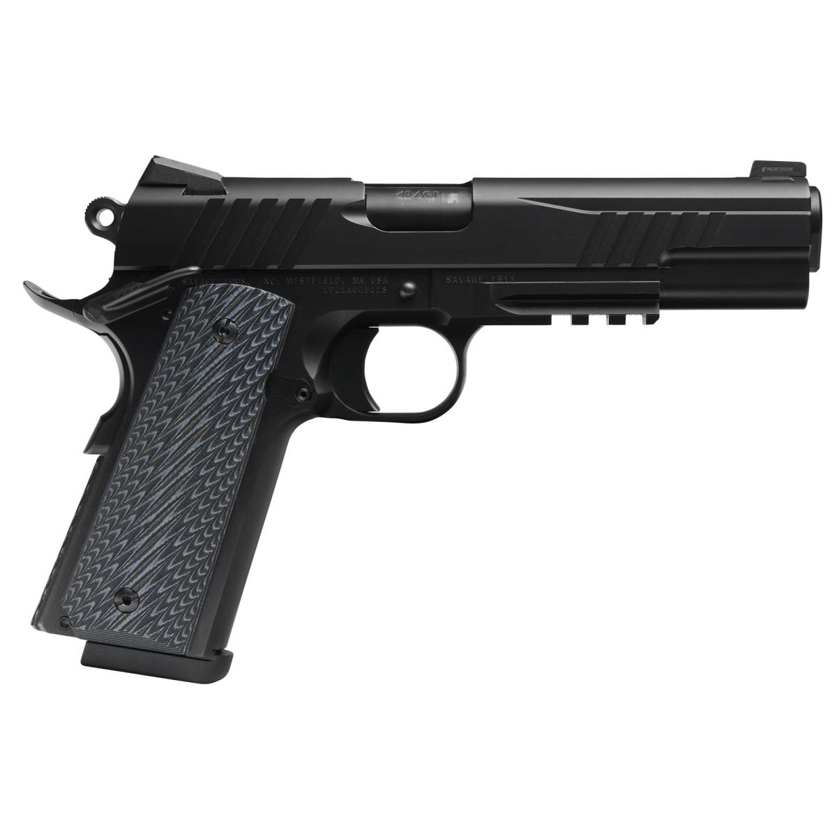 Savage Arms 67211 1911 Government 9mm Luger 10+1 5” Black Stainless...-img-2