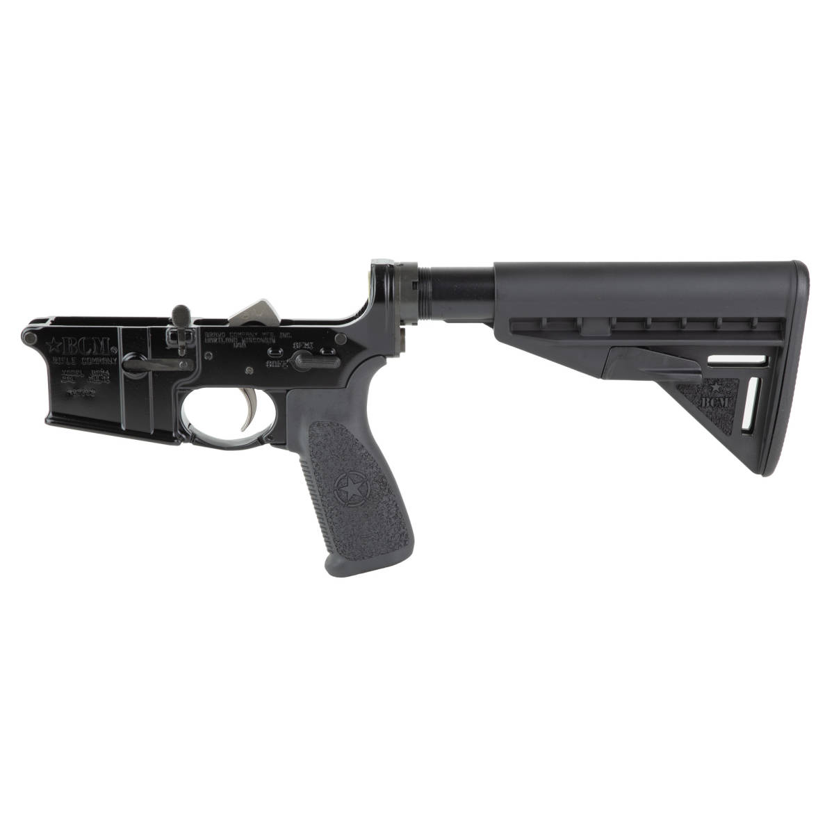 BCM CMPLT LWR W/BCM STK MD 3 BK BLEM-img-1