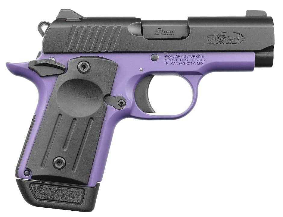 TRISTAR PROTEGE X SUB COMPACT 9MM 7RND PURPLE/BLACK-img-2
