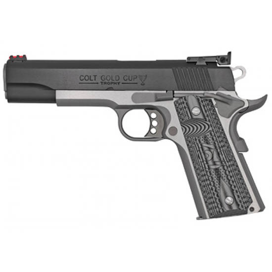 Colt Gold Cup Lite 38 Super 10rd Blued G10 Grips ZO5073GCLTT 151550026845-img-1