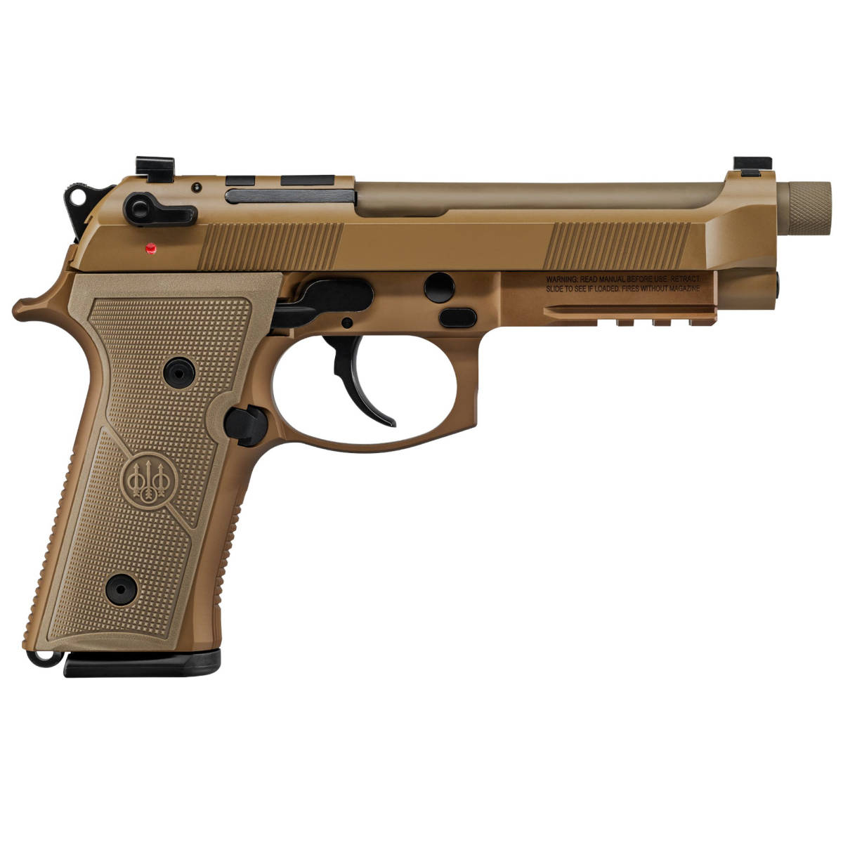 Beretta 92X Magazine 9mm Luger 15+1 Steel FDE Factory OEM-img-1