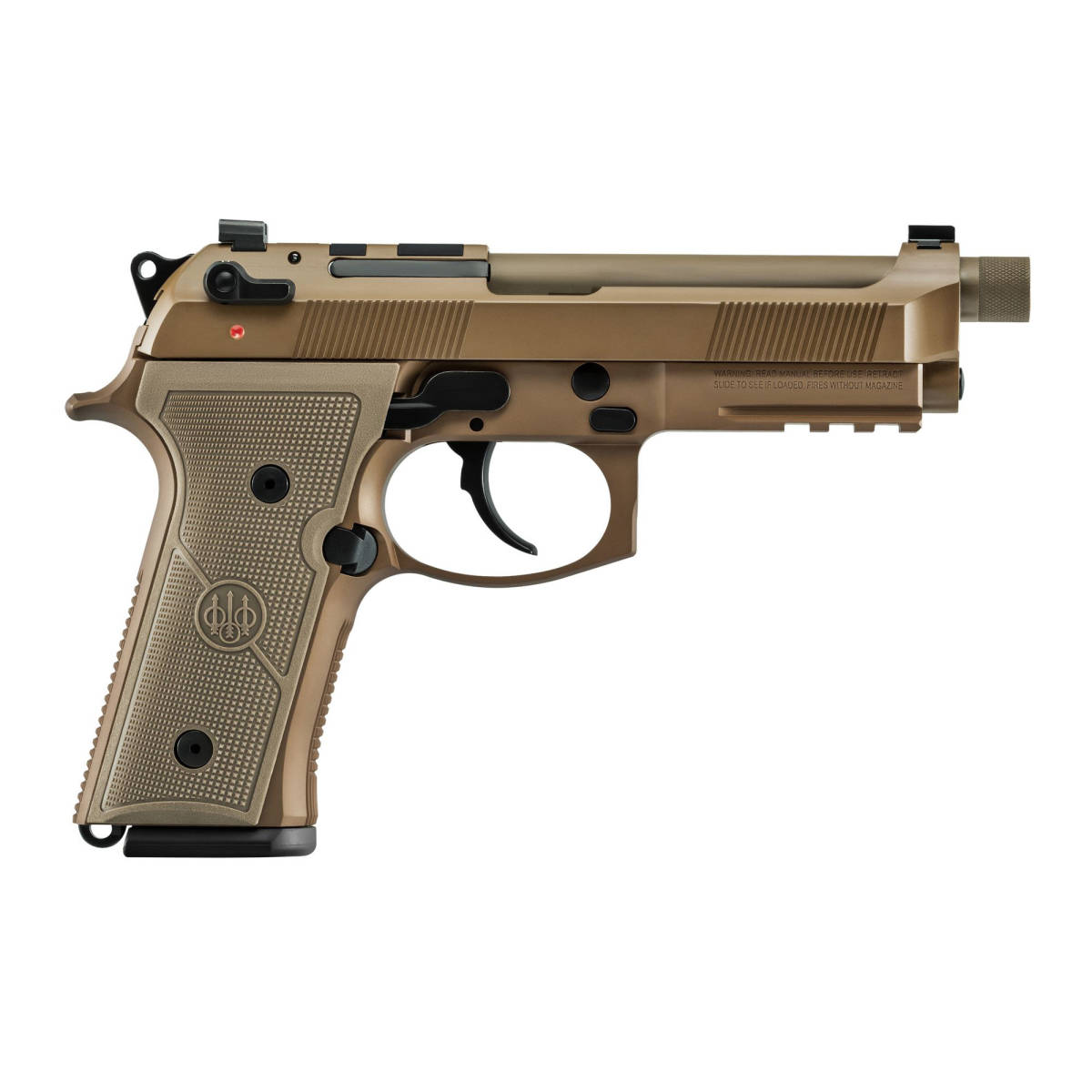 Beretta 92X Magazine 9mm Luger 18+1 Steel FDE Factory OEM-img-1