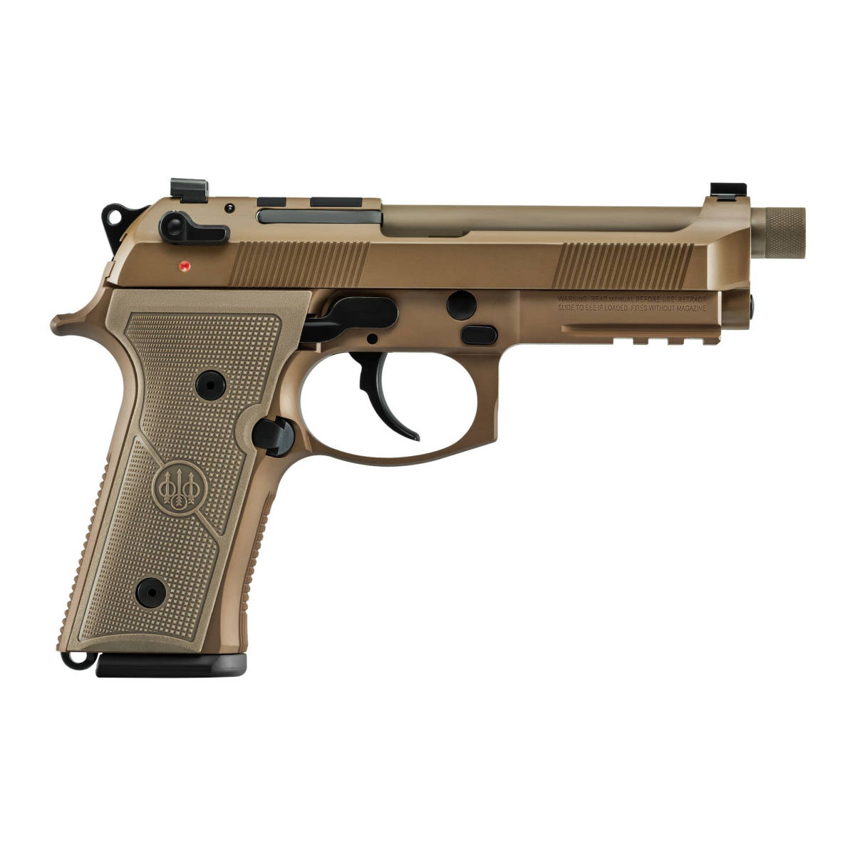 Beretta 92X Magazine 9mm Luger 10+1 Steel FDE Factory OEM-img-2