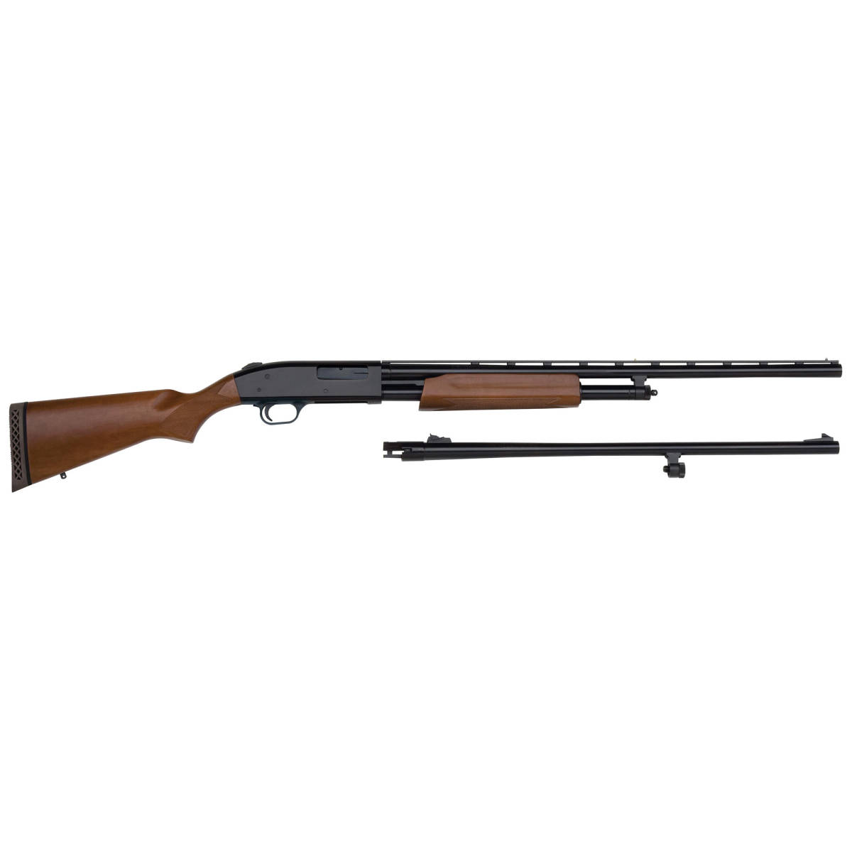 Mossberg 54282 500 Combo Full Size 20 Gauge Pump 3” 5+1 Blued 26”...-img-1