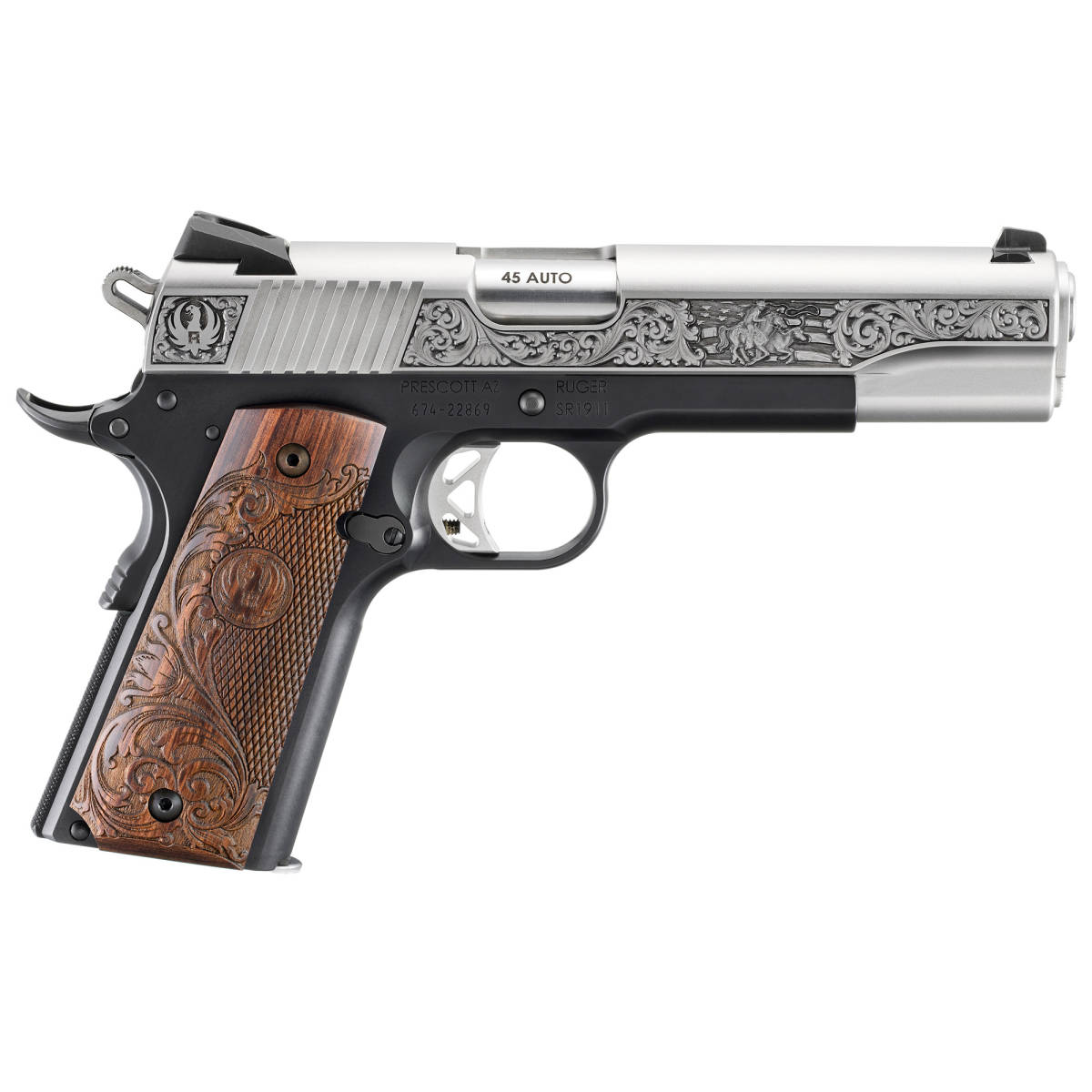 Ruger SR1911 Western 45 Engraved SR 1911-img-2