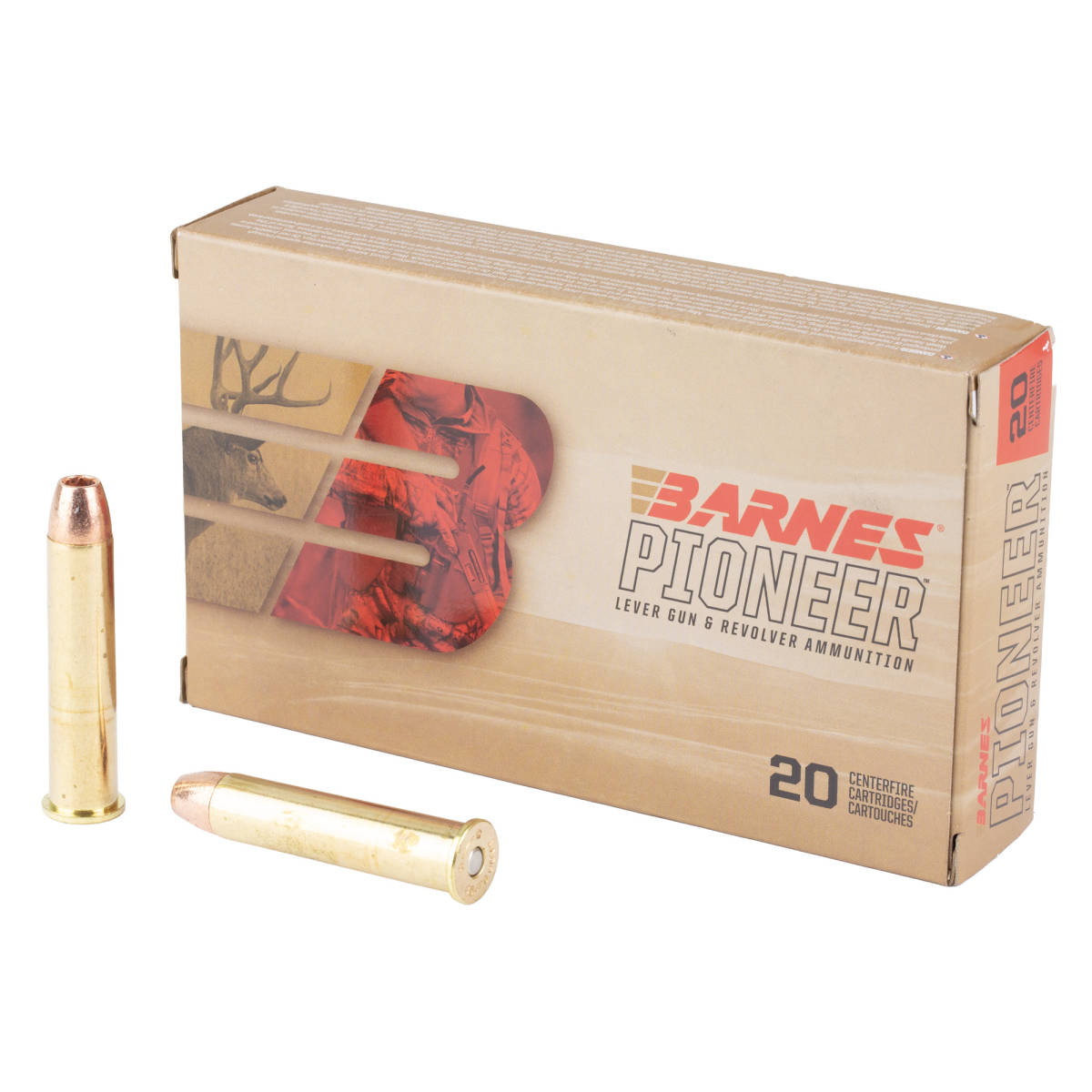 Barnes Bullets 32139 Pioneer 45-70Gov 300gr 20 Per Box/10 Case-img-1