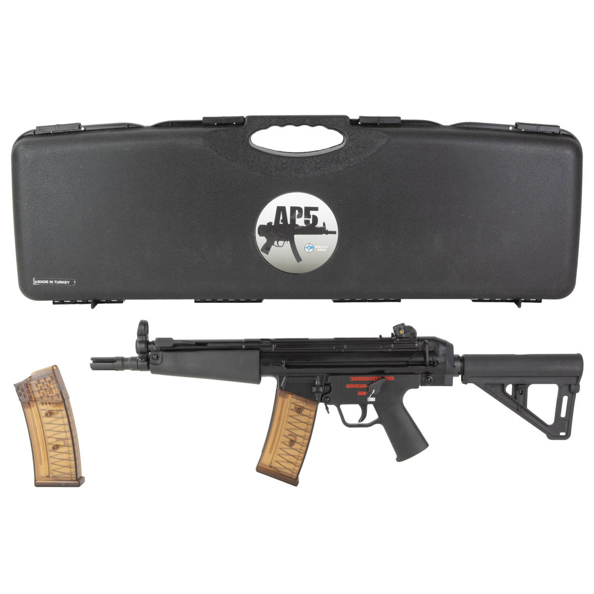 Century Arms AP5 5.56x45mm NATO 8.3" 30+1 Black Brace Hammer Forged...-img-4