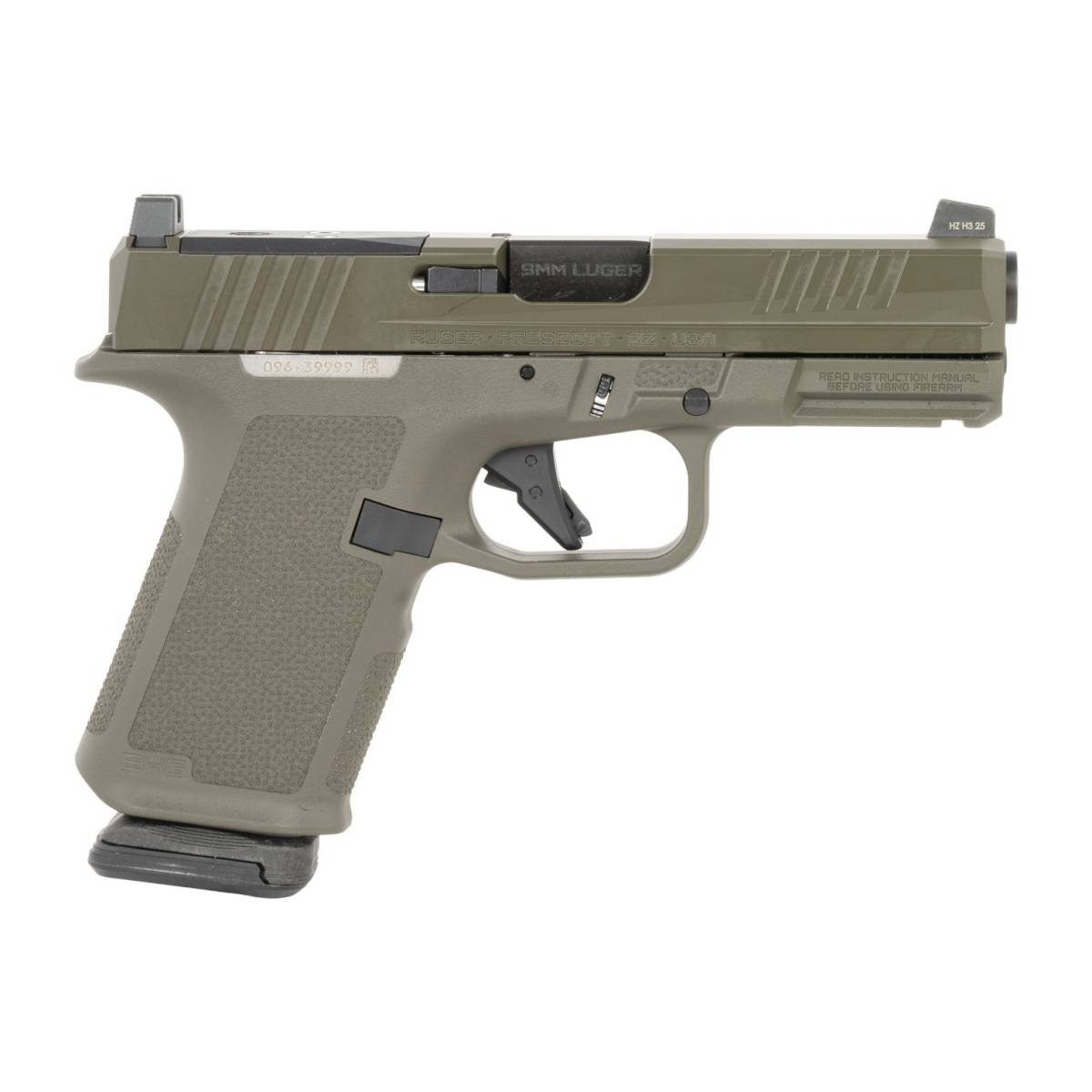 Ruger RXM 9mm 15rd OD Green 19438 736676194384-img-1