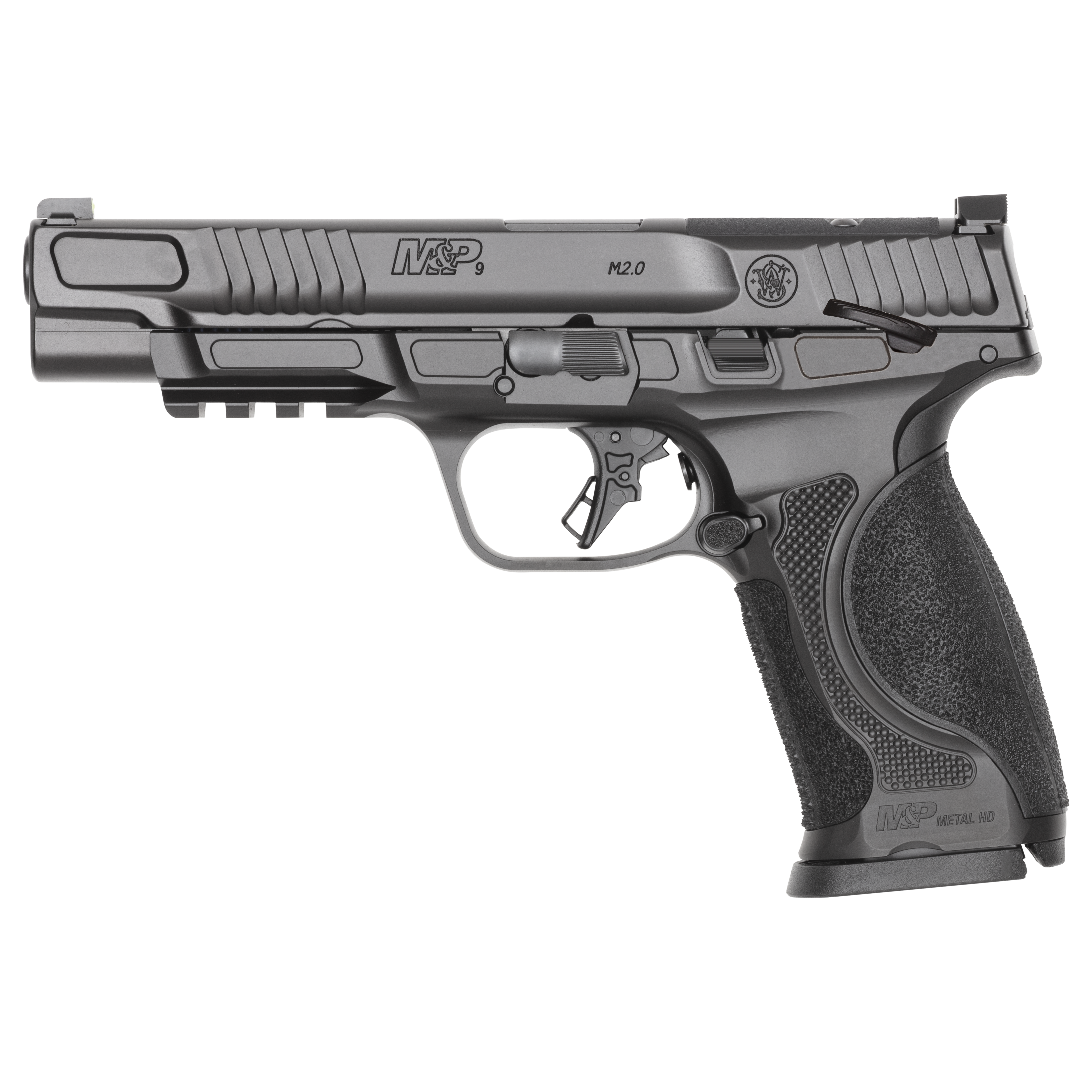 Swm2 Smith & Wesson S&W M&P M2.0 17rd Black Thumb Safety Optics Ready ...