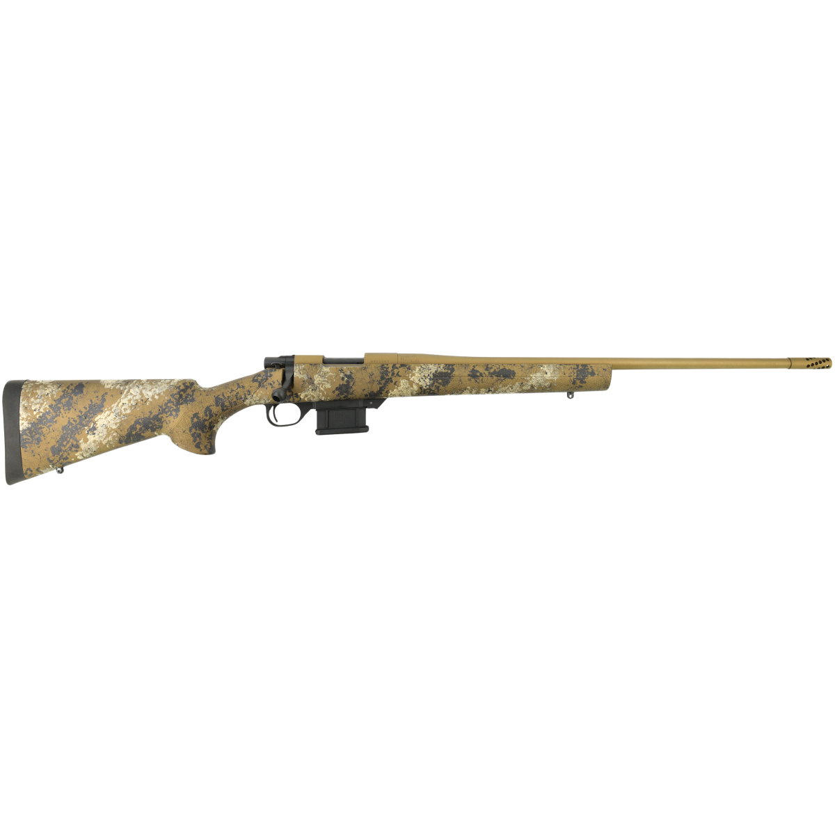 Howa HMFN223SE 1500 Mini Fence Line 223 Rem 5+1 22” Burnt Bronze...-img-1