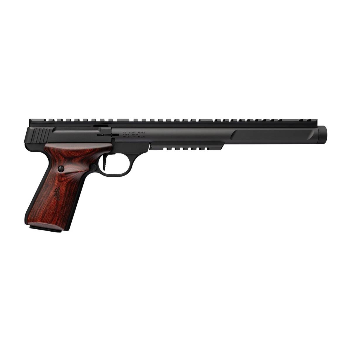 Browning Buck Mark Hunter Varmint 22 LR Laminate Suppressor Ready...-img-1
