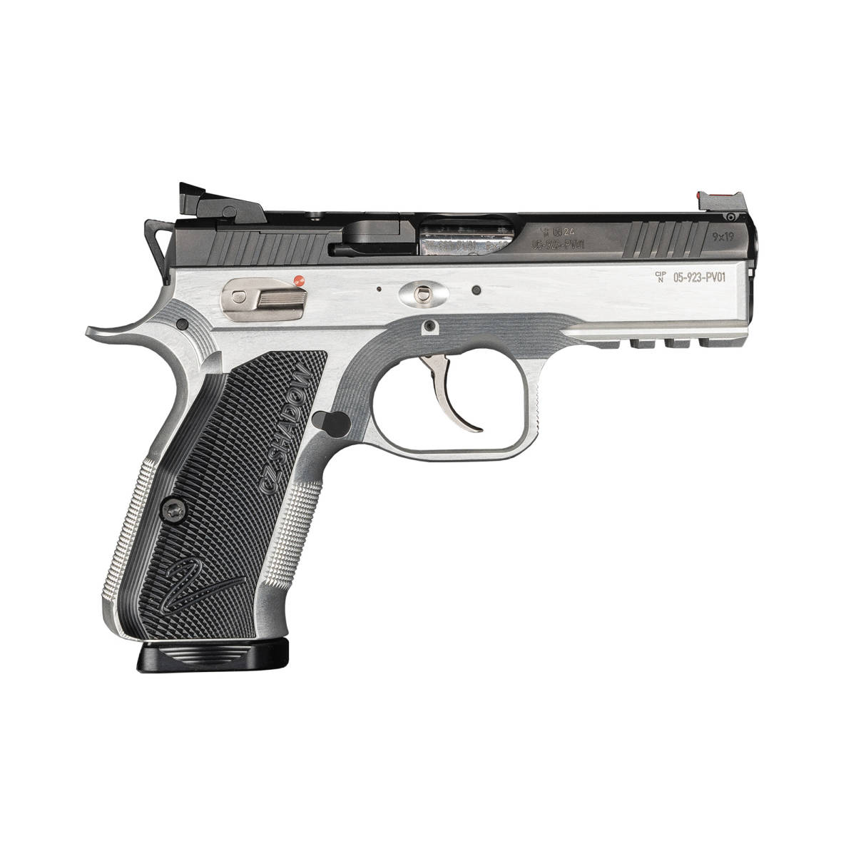 CZ-USA 86156 Shadow 2 Compact Frame 9mm Luger 15+1 4” Stainless Black...-img-2