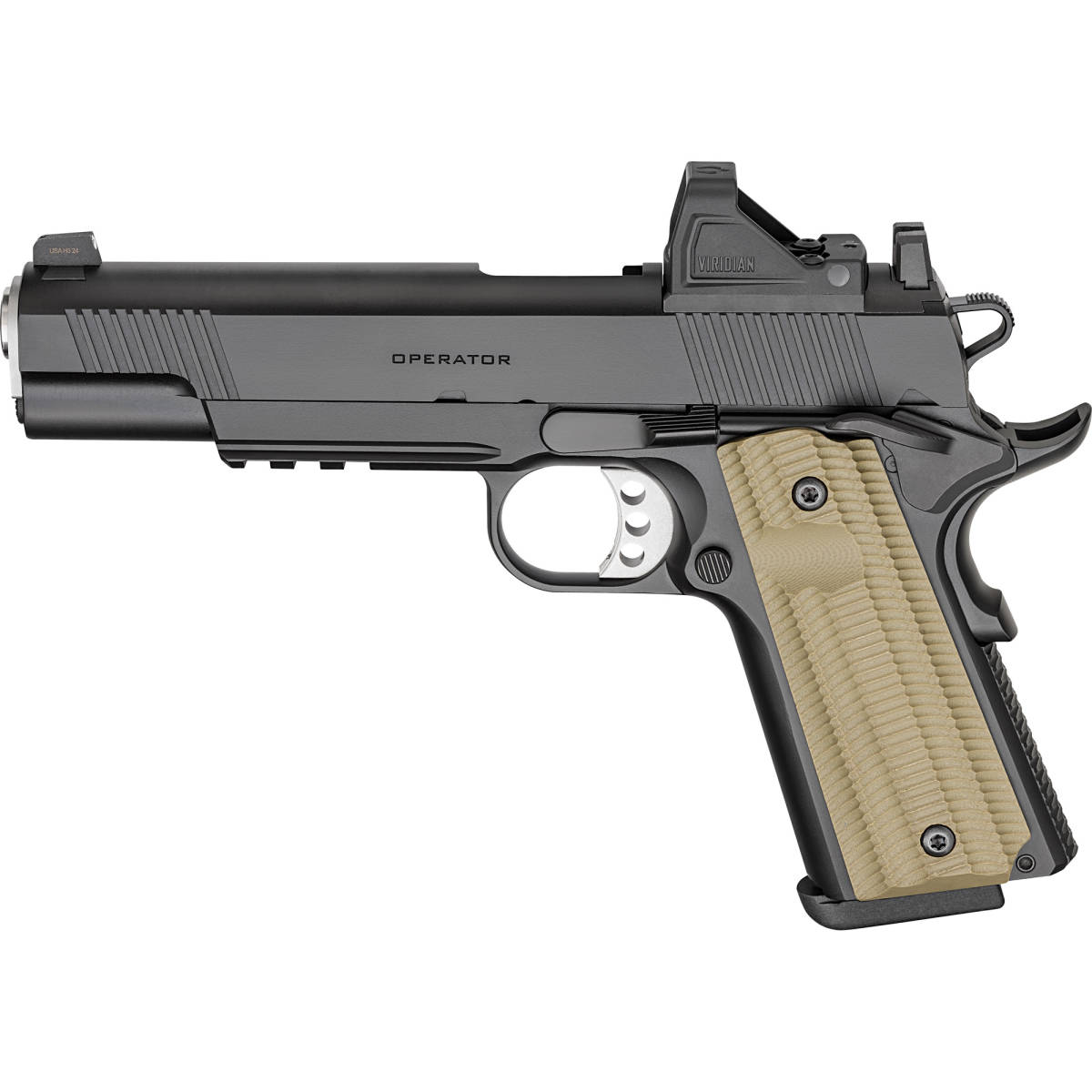 Springfield Armory 1911 Operator Pistol 9mm 5" 9rd Tritium Night Sights...-img-3