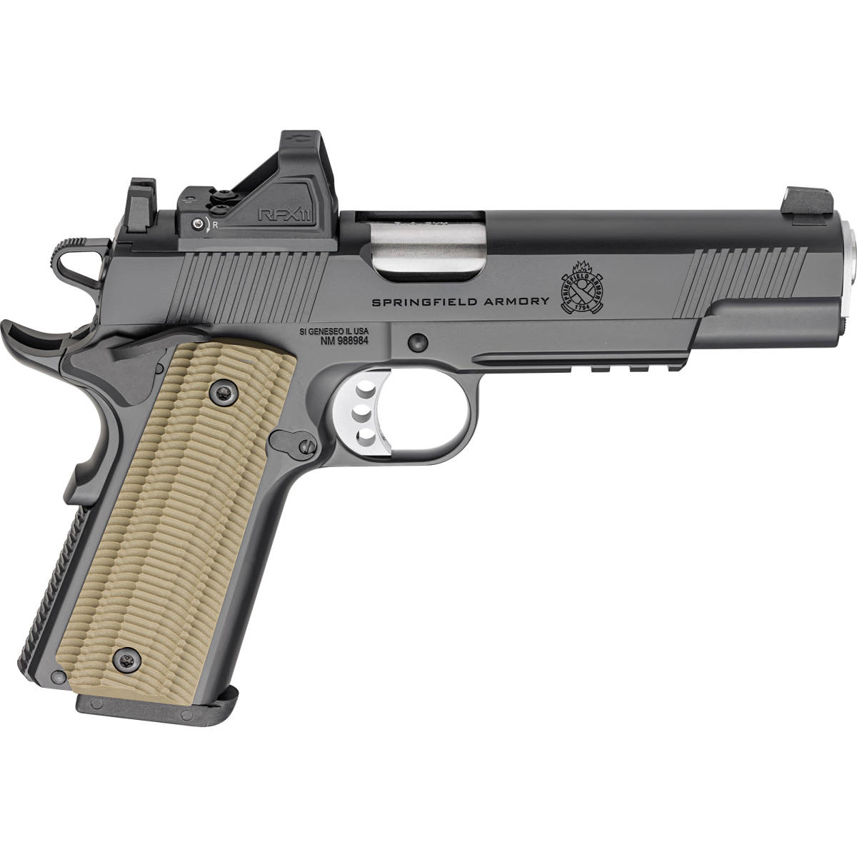 Springfield Armory 1911 Operator Pistol 9mm 5" 9rd Tritium Night Sights...-img-4