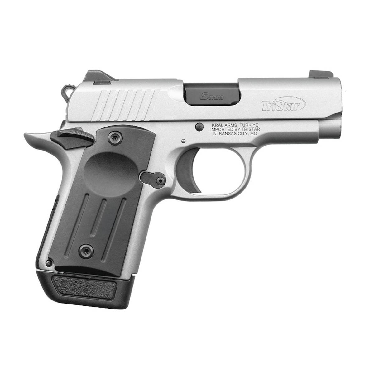 TRISTAR PROTEGE X SUB COMPACT 9MM 7RND SILVER-img-1