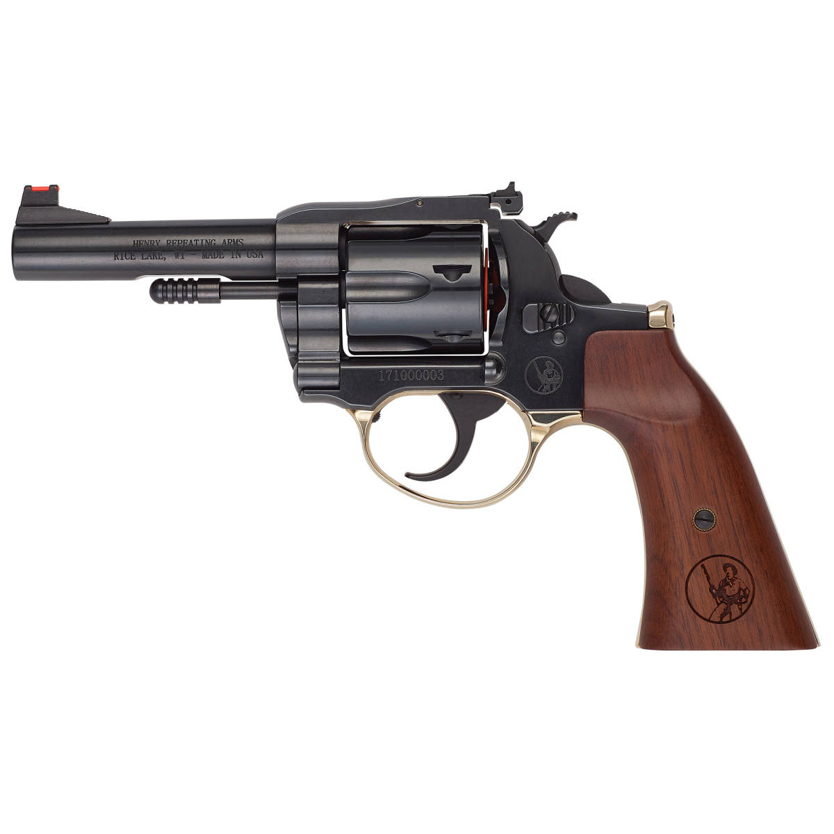 Henry H017GDMA Big Boy Deadeye 357 Mag/38 Special 6 Shot 4” Blued...-img-1