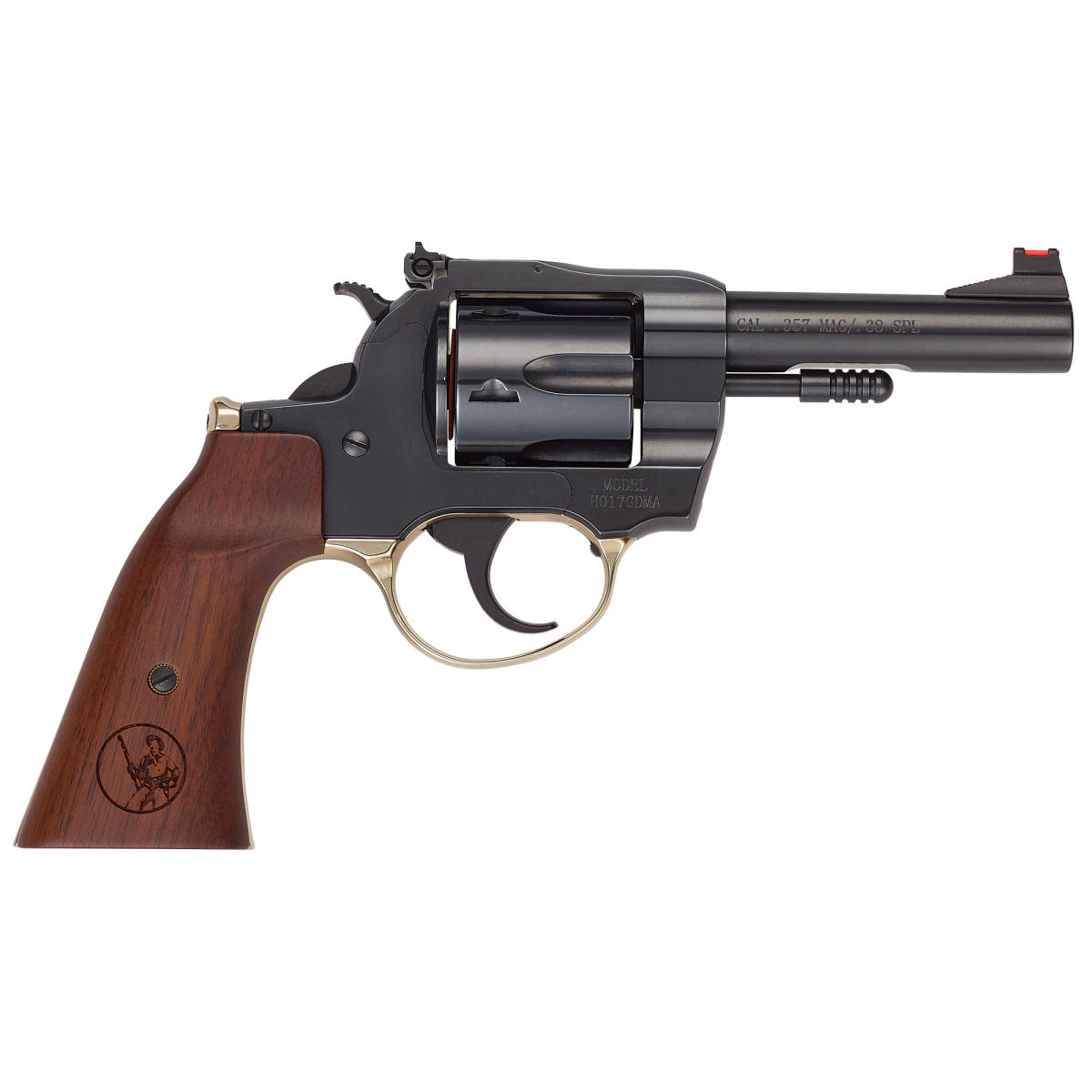 Henry H017GDMA Big Boy Deadeye 357 Mag/38 Special 6 Shot 4” Blued...-img-2