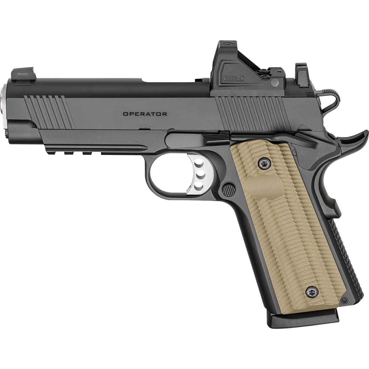Springfield Armory 1911 Operator Pistol 45 ACP 4.25" 8rd Tritium Night...-img-3