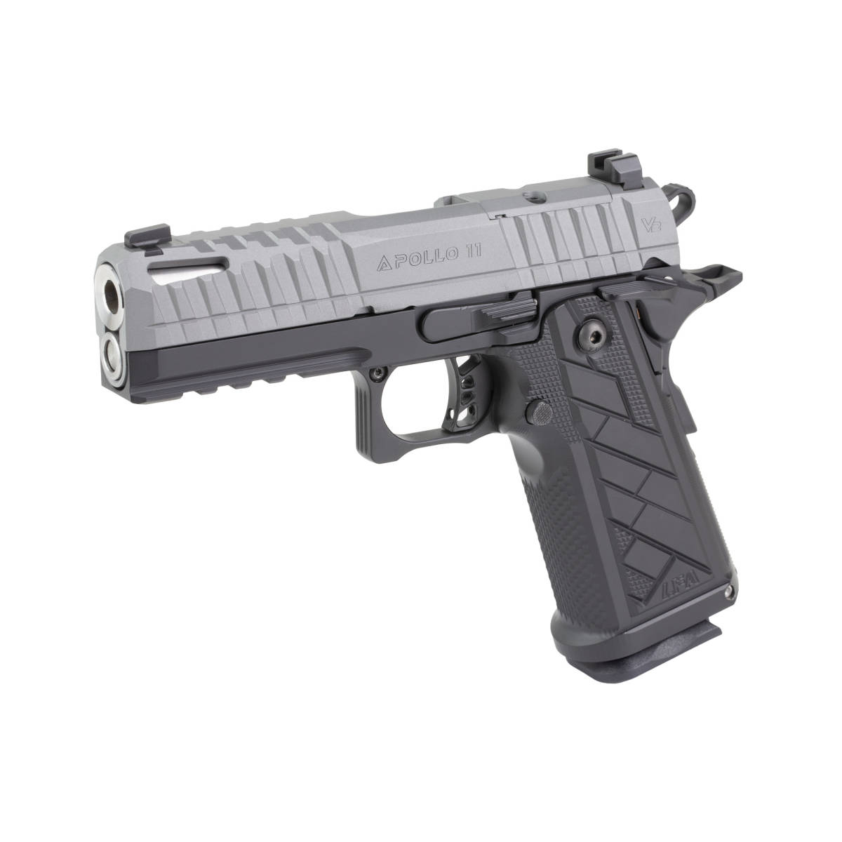 LFA Apollo 11 9mm 4.15" 18rd Cerakote Black HG8642-N 787450998131-img-3