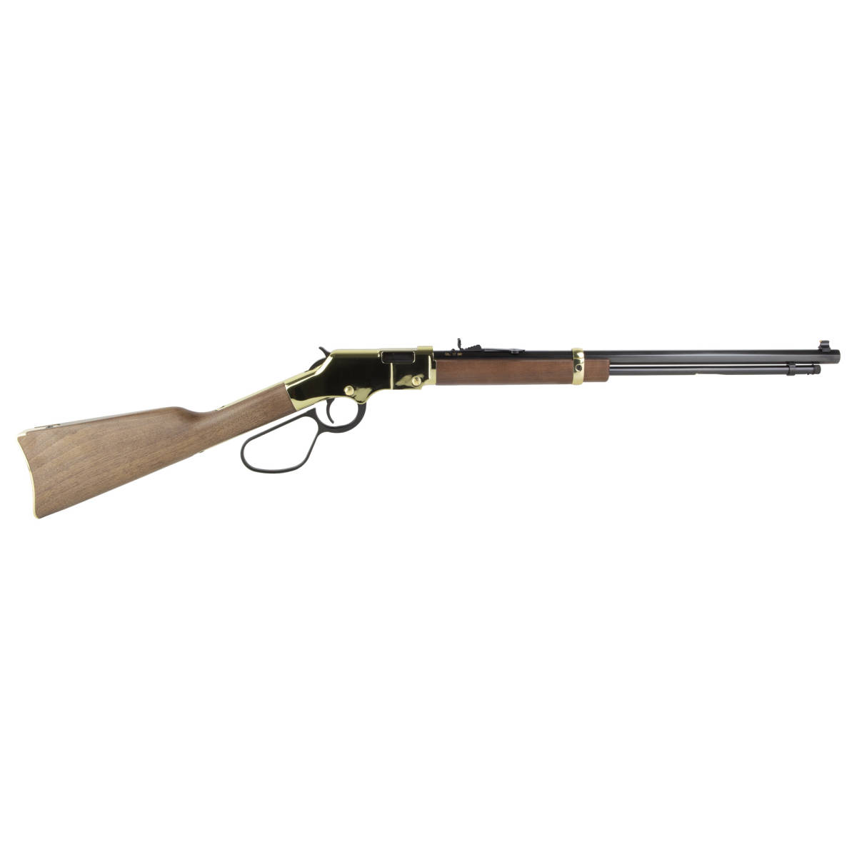 Henry H004VL Golden Boy Large Loop 17 HMR 12+1 20” American Walnut...-img-1