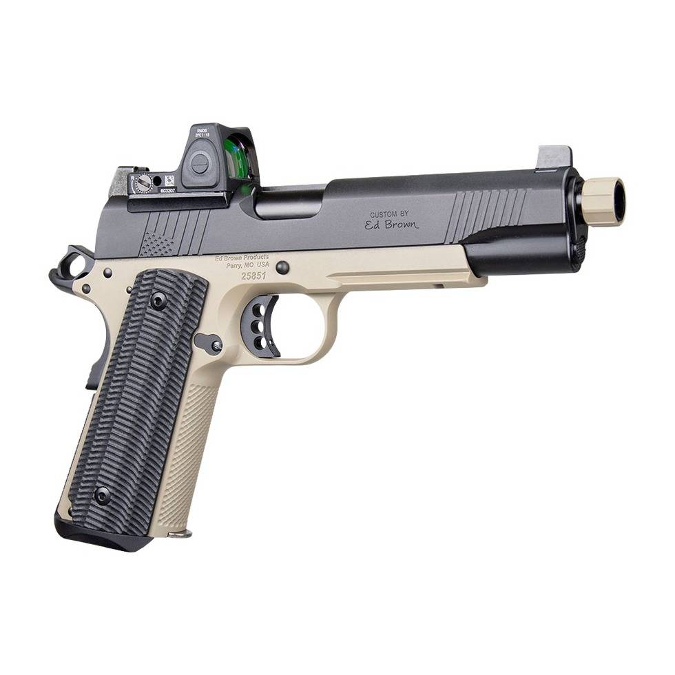 Ed Brown SFSOCM SOCOM Gen4 45 ACP 8+1 5” Black Nitride Threaded Barrel-img-1