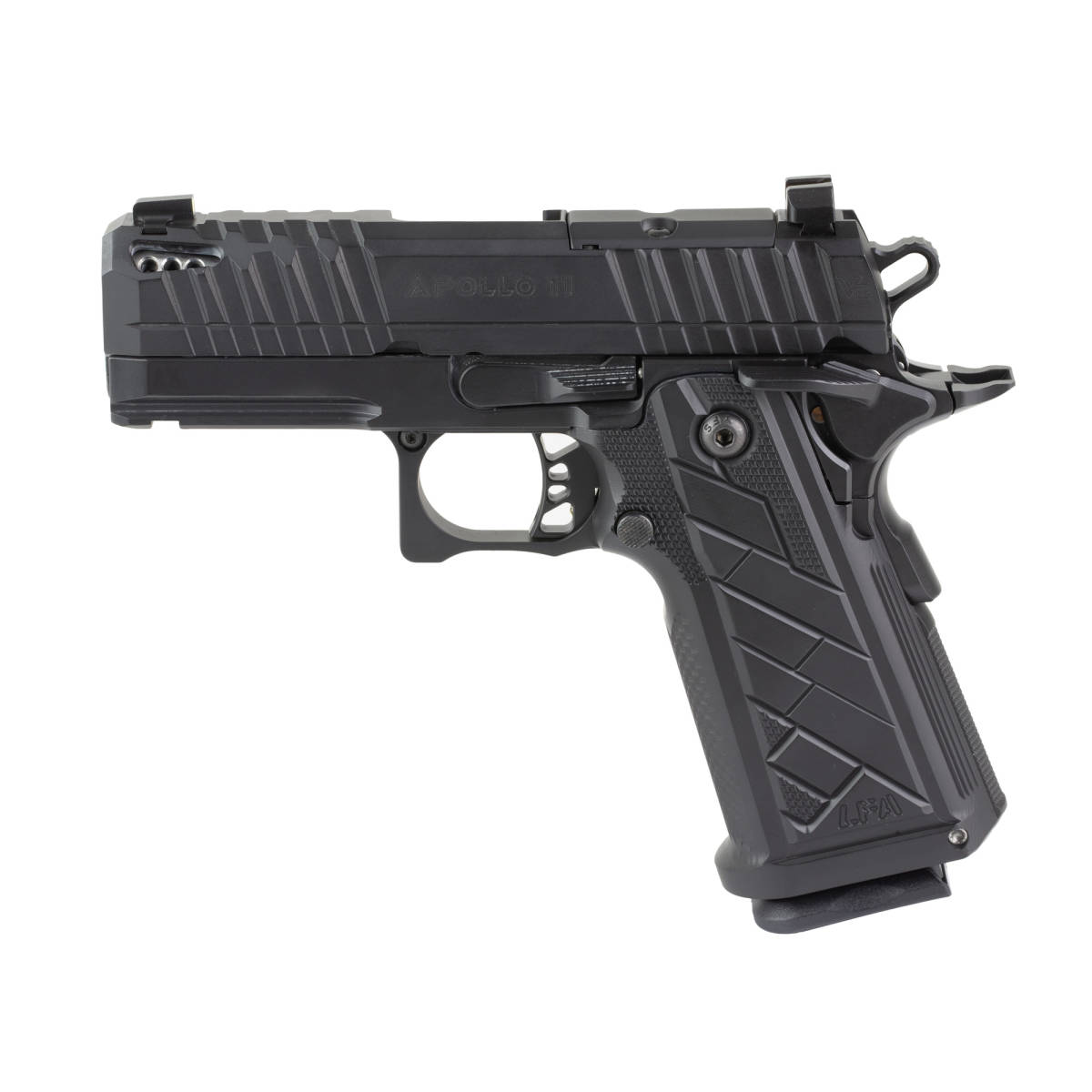 LFA Apollo 11 9mm 3.35” 18rd Cerakote Black HG8645-N 787450998179-img-1