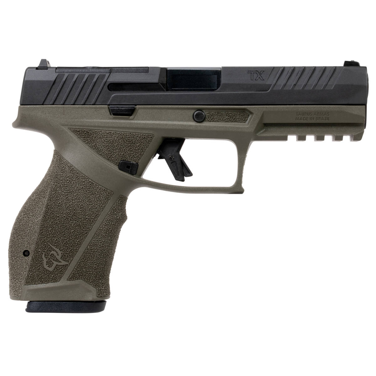 Taurus TX 9 Full Size 9mm Luger 17+1 4.50” Black Barrel, OD Green...-img-2