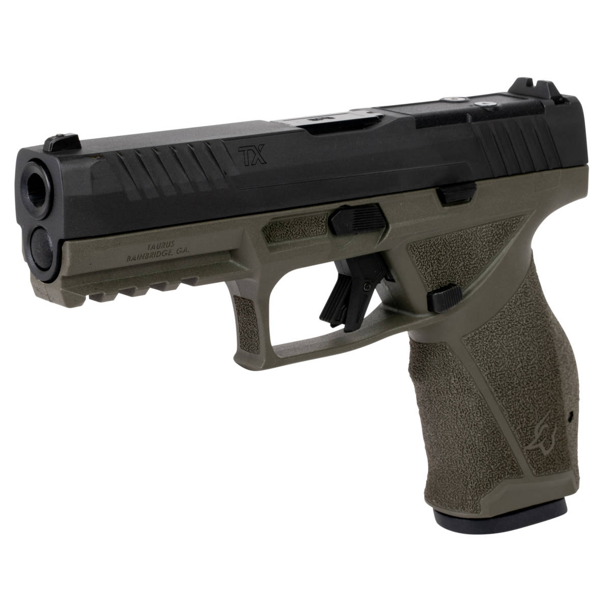 Taurus TX 9 Full Size 9mm Luger 17+1 4.50” Black Barrel, OD Green...-img-3