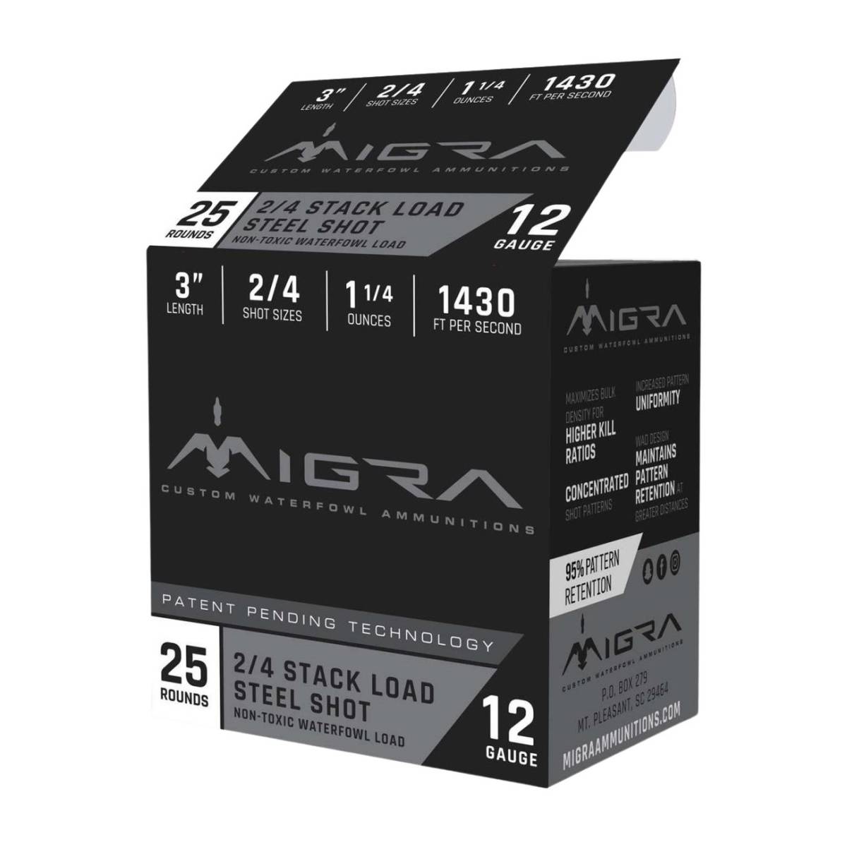 MIGRA M12AS24 12G 3” 2-4SHT 1.25 25/10-img-1
